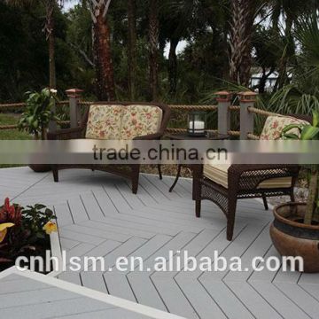 decorative outdoor wpc garden decking outdoor laminate portable veneer deck