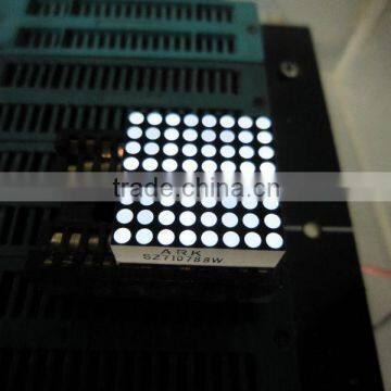 0.7 Inch 8*8 Dot Matrix LED Display White Color