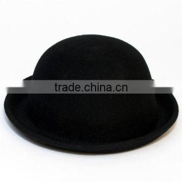 Bowler Hat Plain Black