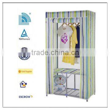 2014 Home Furniture Collapsible Portable Cloth Wardrobe for Sale