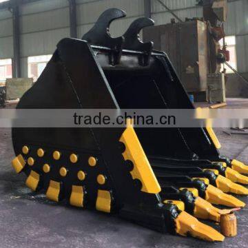 sell 1.4m3-1.6cbm bucket capacity excavator volvo EC330B/C/D rock bucket