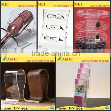 high quality pop acrylic display products/clear acrylic table top display