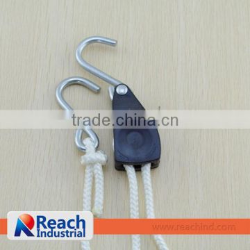 Rope Tie-Down Pulley Ratchet