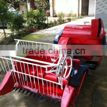 two main function parts for wheat harvesting machine