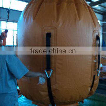 Super big anti-radiation PVC storage bag/ PVC jumbo bag for disaster discovery