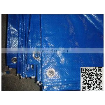 Blue color Heavy Duty Waterproof pe tarpaulin for sale