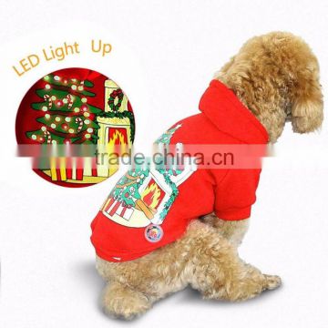 2016 newest LED pet clothing dogs Halloween Christmas dog costume