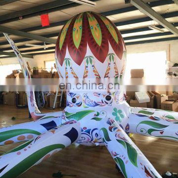 New christmas wedding party LED light decoration inflatable jellyfish for sale