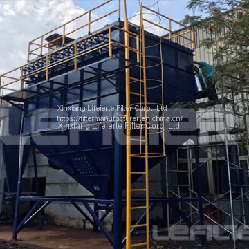 Dust collection air filter collector for coal mining