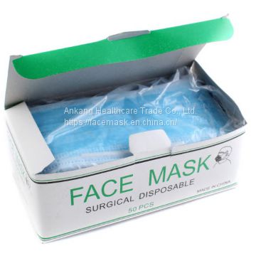 Wholesaler 4 Ply Disposable Nonwoven Activated Carbon Face Mask