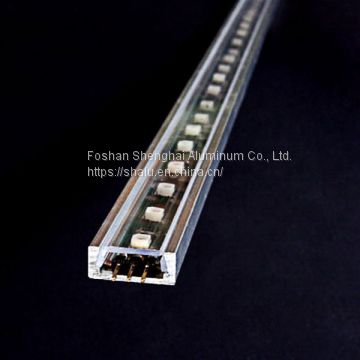 LED aluminum profile floor handle intelligent light LED aluminum channel
