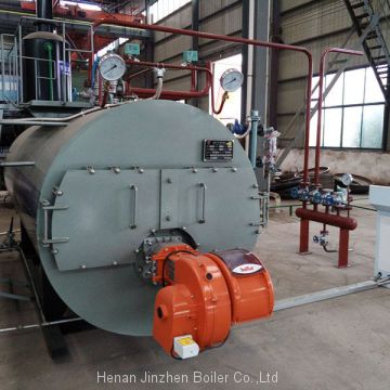200hp 3ton 3000kg Horizontal Oil Gas fired Steam Boiler for Oil Press and Refinery Plants