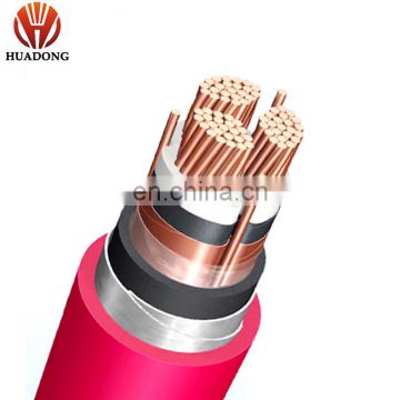 Medium Voltage Electrical Copper Conductor XLPE Mv Power Cable