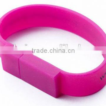 2gb 4gb 8gb silicone bracelet usb flash drive