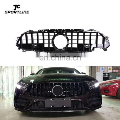 Glossy Black C257 GT Front Grill for Mercedes Benz CLS400 CLS450 CLS500 CLS550 CLS53 AMG 18-19