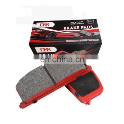 d242 Pastillas de freno 04465-21010 Japanese car front asbestos free brake pad for Toyota Camry