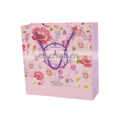 Logo Gift Paper Bag Wedding Sac Cadeau Mariage Packaging Bags