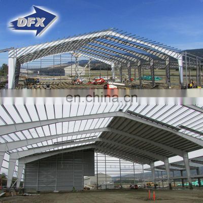 Simple and Fast Installation Metal Prefabricated Steel Frame Metal Structure Building