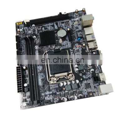 Factory hot selling LGA1151 DDR4 motherboard H110 support i7 processor