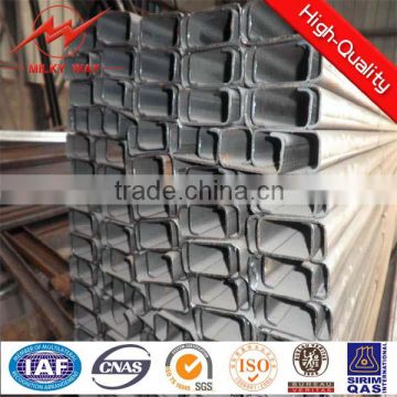 steel c channel sizes from factory price