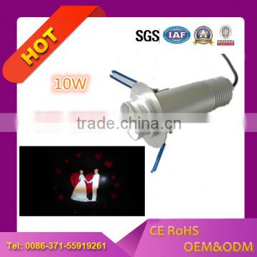 Ledy 20w embedded led logo 2200lm gobo projector for indoor sign or advertising