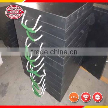 crane outrigger supporting pads/crane pad stowage rack/crane plate