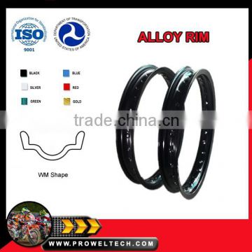 Motorcycle racing parts/Motorcycle alloy rim WM16x1.85 Black and Blue for motocross
