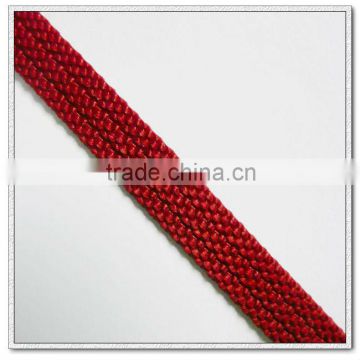 10mm red nylon webbing strap dog collars