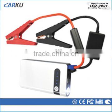 China supplier Carku portable multi-function jump starter for 12V car power bank jump starter Car battery charger