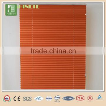 2014 best price window blinds Non-woven cord pleated blinds ,windows with built in blinds
