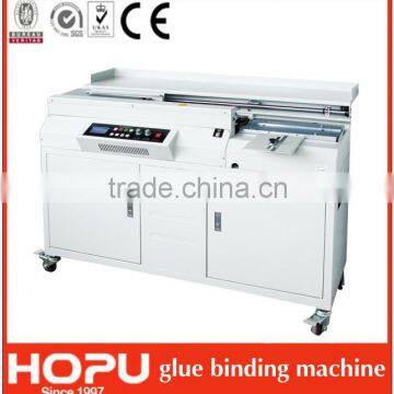 Booklet gluer machine for book binding equipment