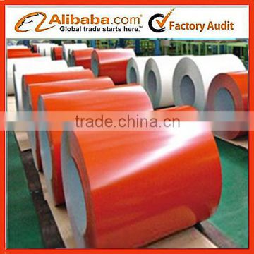 House building or wall decoration roll metal material PPGI color coated steel coil