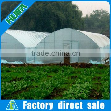 Agricultural greenhouse type and large size poly film tunnel greenhouse