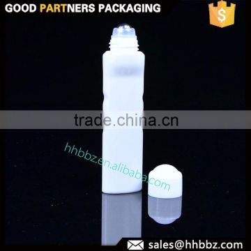 15ml flat shape eye cream cosmetic plastic roller ball bottles leakproof