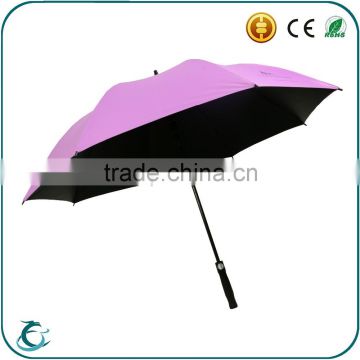 high quality fiberglass custom logo auto open gift golf umbrella