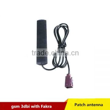 Factory Price 3dbi 824-960Mhz 1710-1990Mhz GSM Patch Antenna with Fakra conenctor