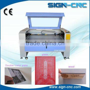 laser cutting machine laser cut designs for advertising nameplate crafts on acrylic MDF plastic