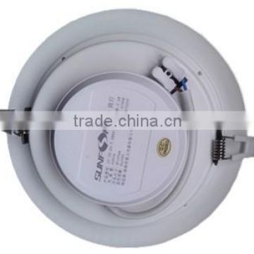 BEST QUALITY 9W round panel down light with cheap price CE RoHs SMD2835 down light shenzhen china
