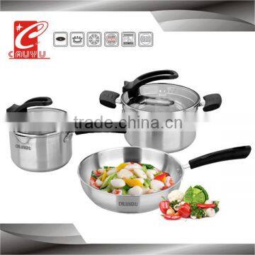 5 pcs stainless steel dinner set