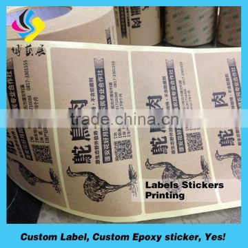 Clear Round Stickers,Diecut Label Sheet Blank,Custom Clear Vinyl Stickers Printing transparent cosmetic label