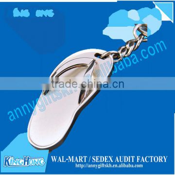 Wedding souvenirs slipper shape keychain