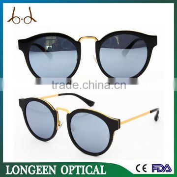 GB088 Fahion Round High Quality italian acetate sunglasses