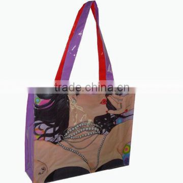 2015 new products reusable tote shopping bag, pvc shopping bag