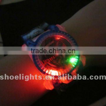 silicone led flash toy watch