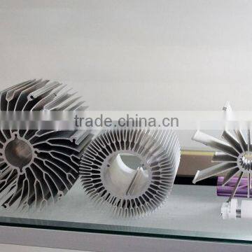 Top grade aluminum extrusion heat sink