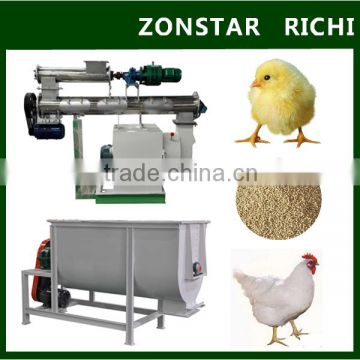 2016 Experienced Manufacturer 1-2 tons per hour poultry feed pellet machine