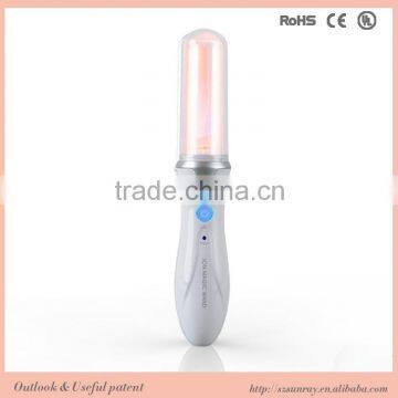 Portable low power ion magic wand massager auto shutdown