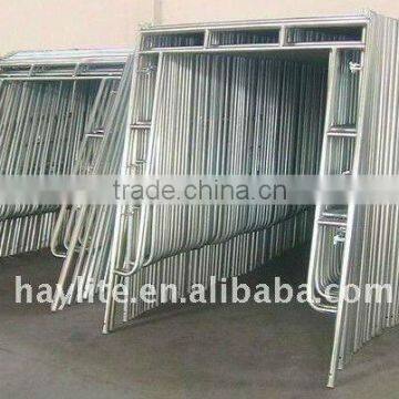 steel scaffolding frame