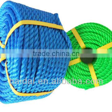 twisted polypropylene rope Good elasticity