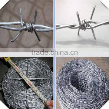 high quality 14*12# antique barbed wire for sale / galvanized barbed wire price / barbed wire manufacture